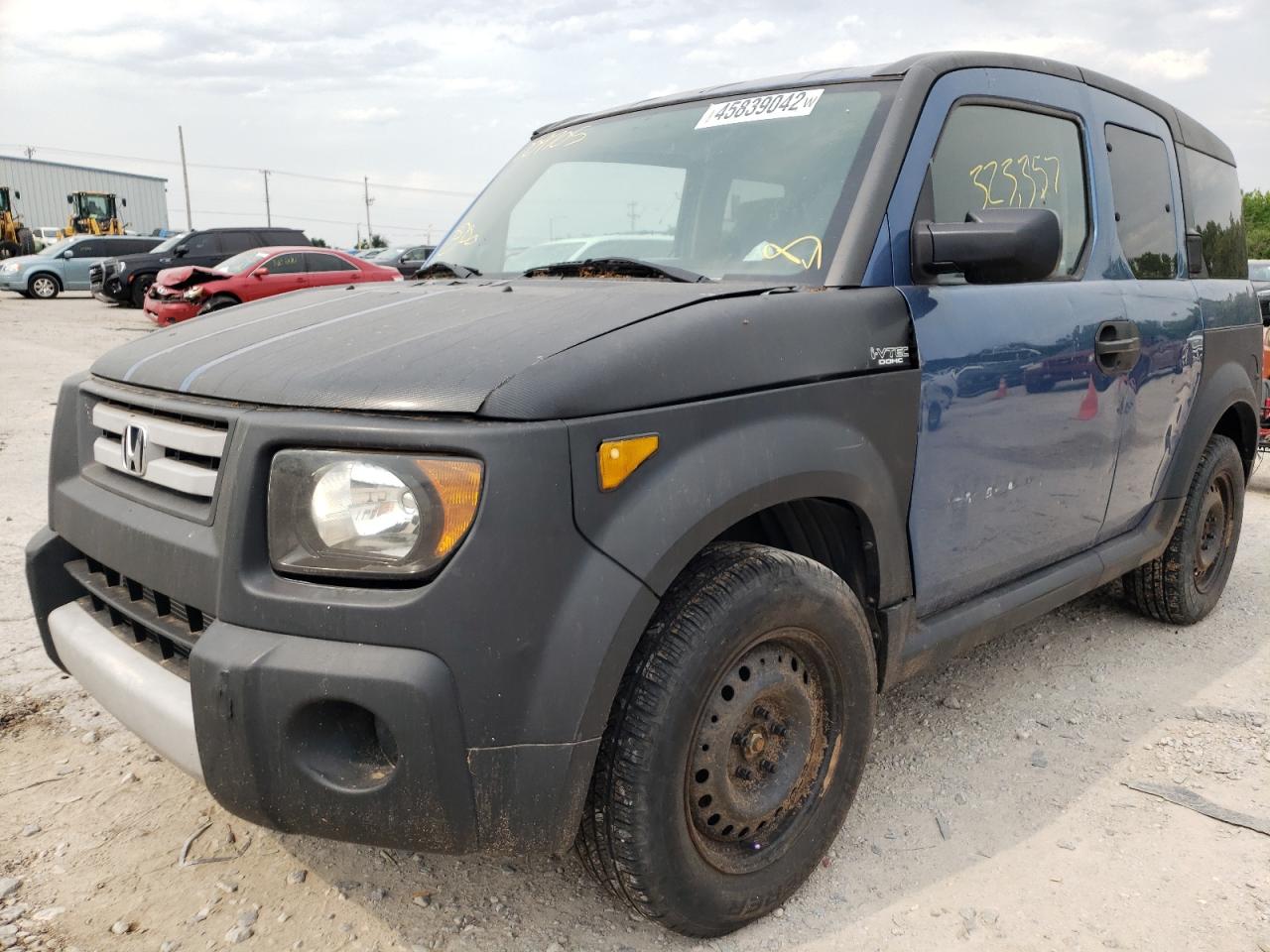 Photo 9 from auction – 2007 HONDA ELEMENT LX with VIN 5J6YH18307L009705