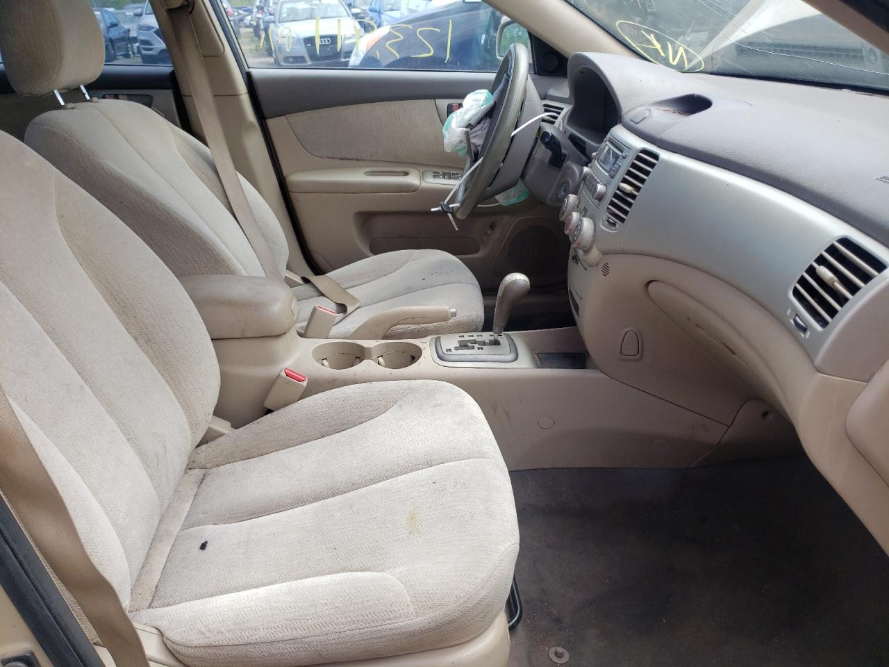 Photo 5 from auction – 2008 KIA OPTIMA LX with VIN KNAGE123685265546