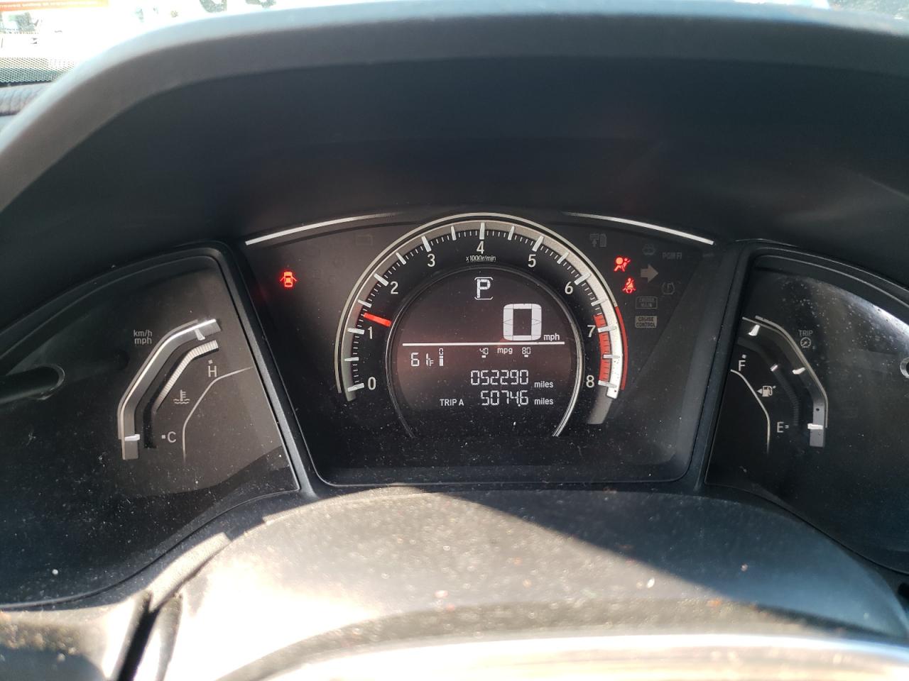 Photo 8 from auction – 2016 HONDA CIVIC LX with VIN 19XFC2F59GE248782