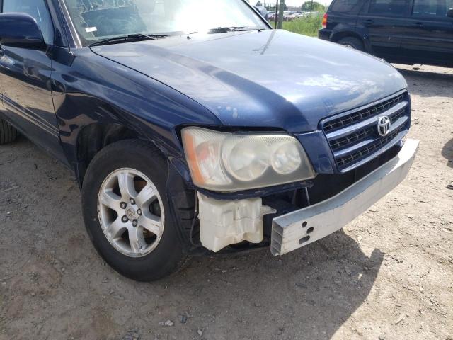 Photo 9 from auction – 2003 TOYOTA HIGHLANDER with VIN JTEGF21A230110709