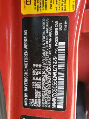 Photo 10 from auction – 2016 MINI COOPER S C with VIN WMWZC5C55GWU21929