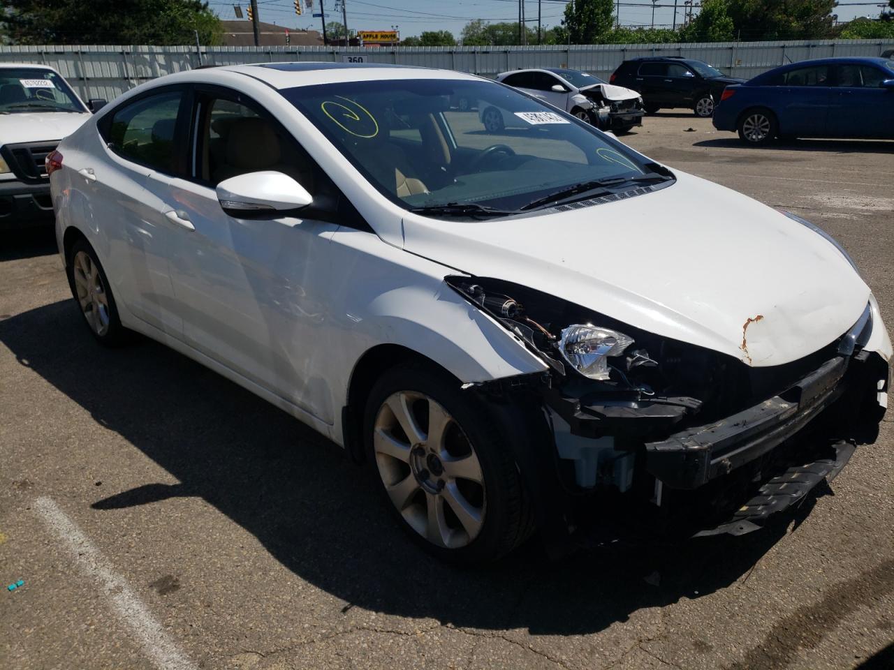 Photo 9 from auction – 2012 HYUNDAI ELANTRA GL with VIN 5NPDH4AEXCH125252