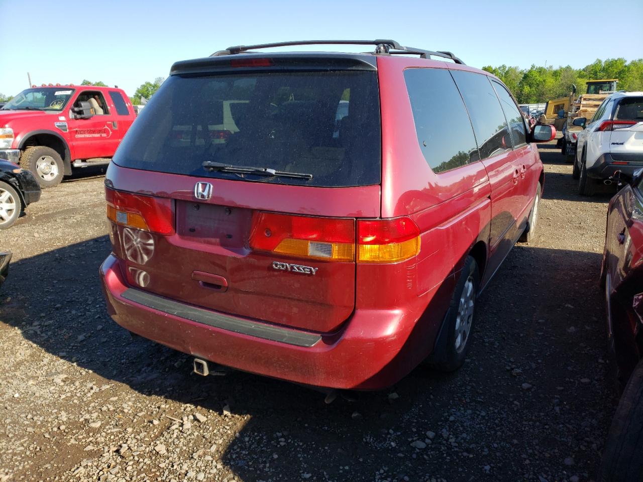 Photo 4 from auction – 2004 HONDA ODYSSEY EX with VIN 5FNRL18024B105350