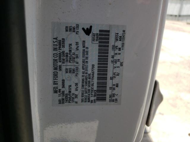 Photo 10 from auction – 2000 FORD F150 with VIN 1FTRX18L1YNA67700