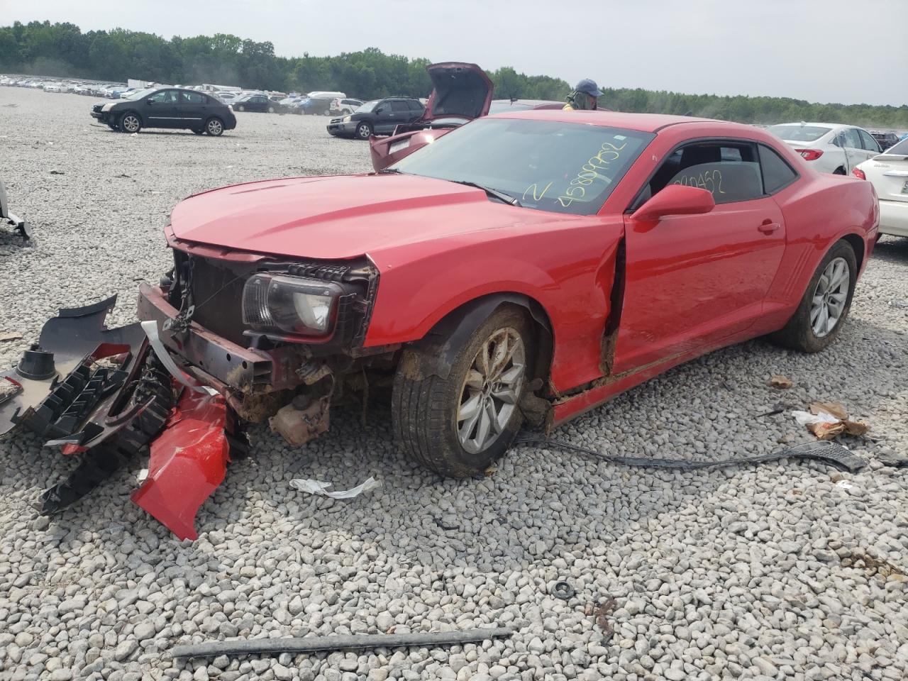 Photo 2 from auction – 2012 CHEVROLET CAMARO LT with VIN 2G1FB1E39C9173953