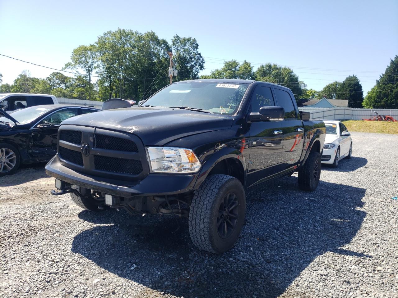 Photo 2 from auction – 2018 RAM 1500 SLT with VIN 1C6RR7LT0JS206721