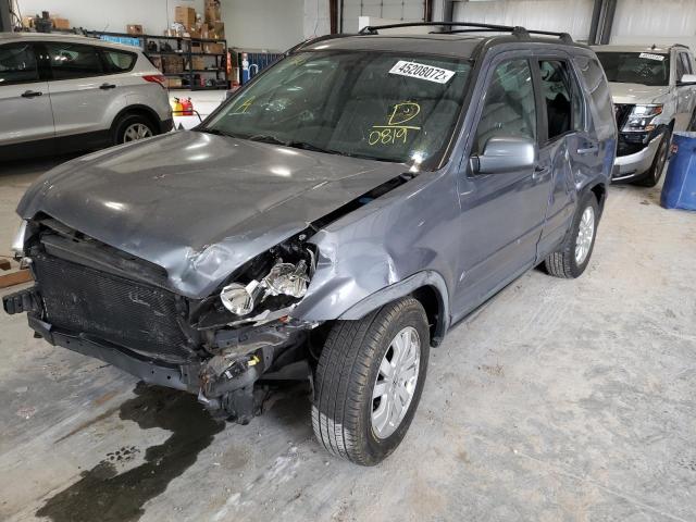 Photo 2 from auction – 2005 HONDA CR-V SE with VIN JHLRD78945C050819
