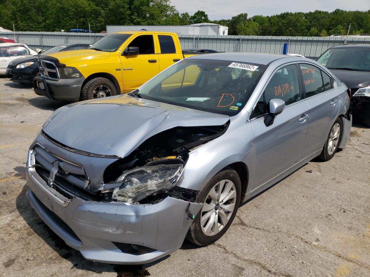 Zdjęcie 2 z aukcji – 2016 SUBARU LEGACY 2.5 z VIN 4S3BNAF64G3059704