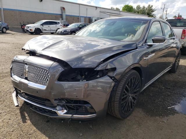 Photo 2 from auction – 2017 LINCOLN CONTINENTA with VIN 1LN6L9TK3H5618104