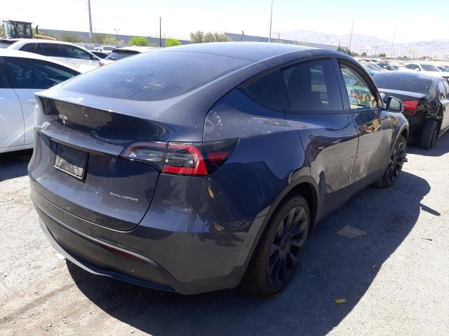 Photo 4 from auction – 2020 TESLA MODEL Y with VIN 5YJYGDEE8LF059278