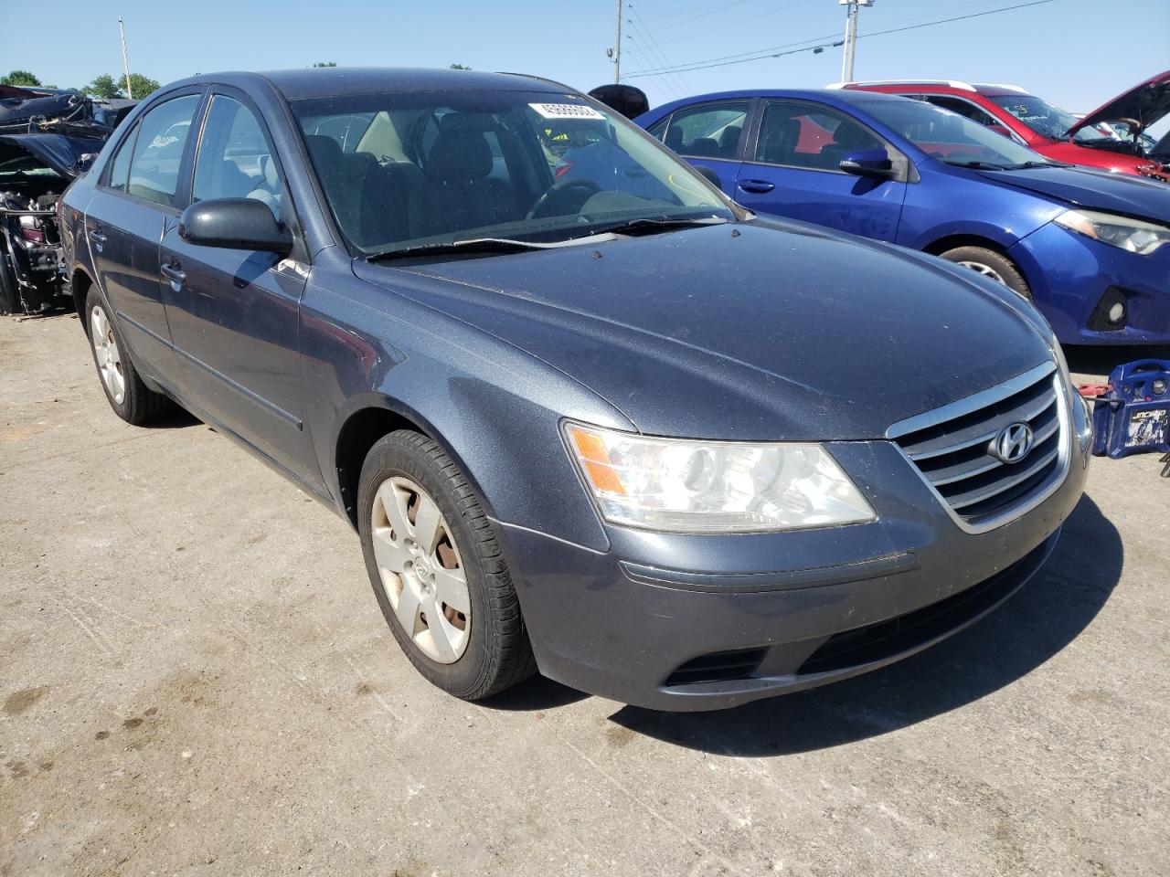 HYUNDAI SONATA 2009 with VIN 5NPET46CX9H424467 - Photo from auction