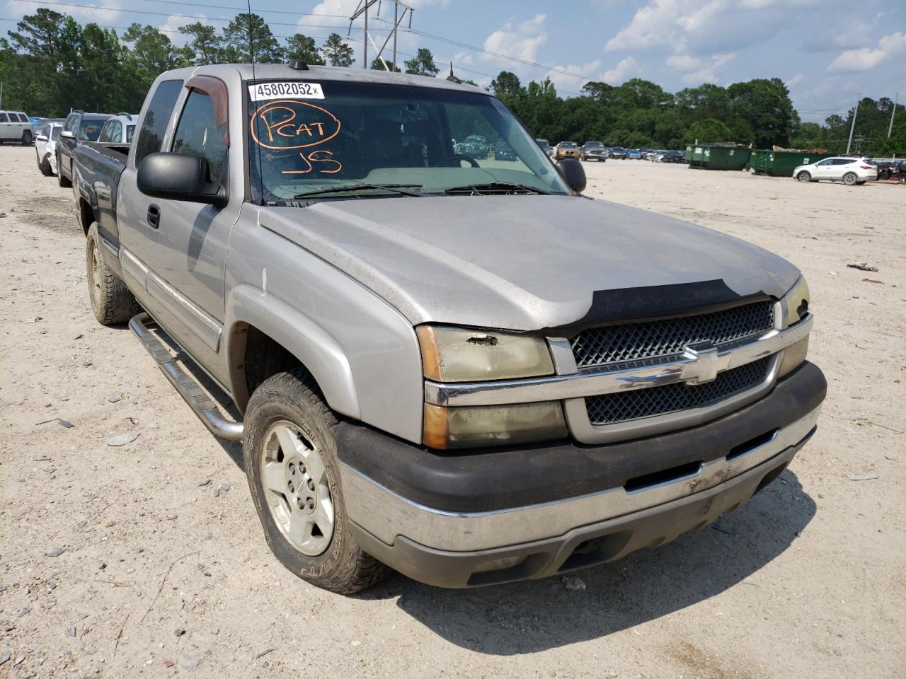 CHEVROLET SILVERADO 2004 with VIN 2GCEK19T241280999 - Photo from auction