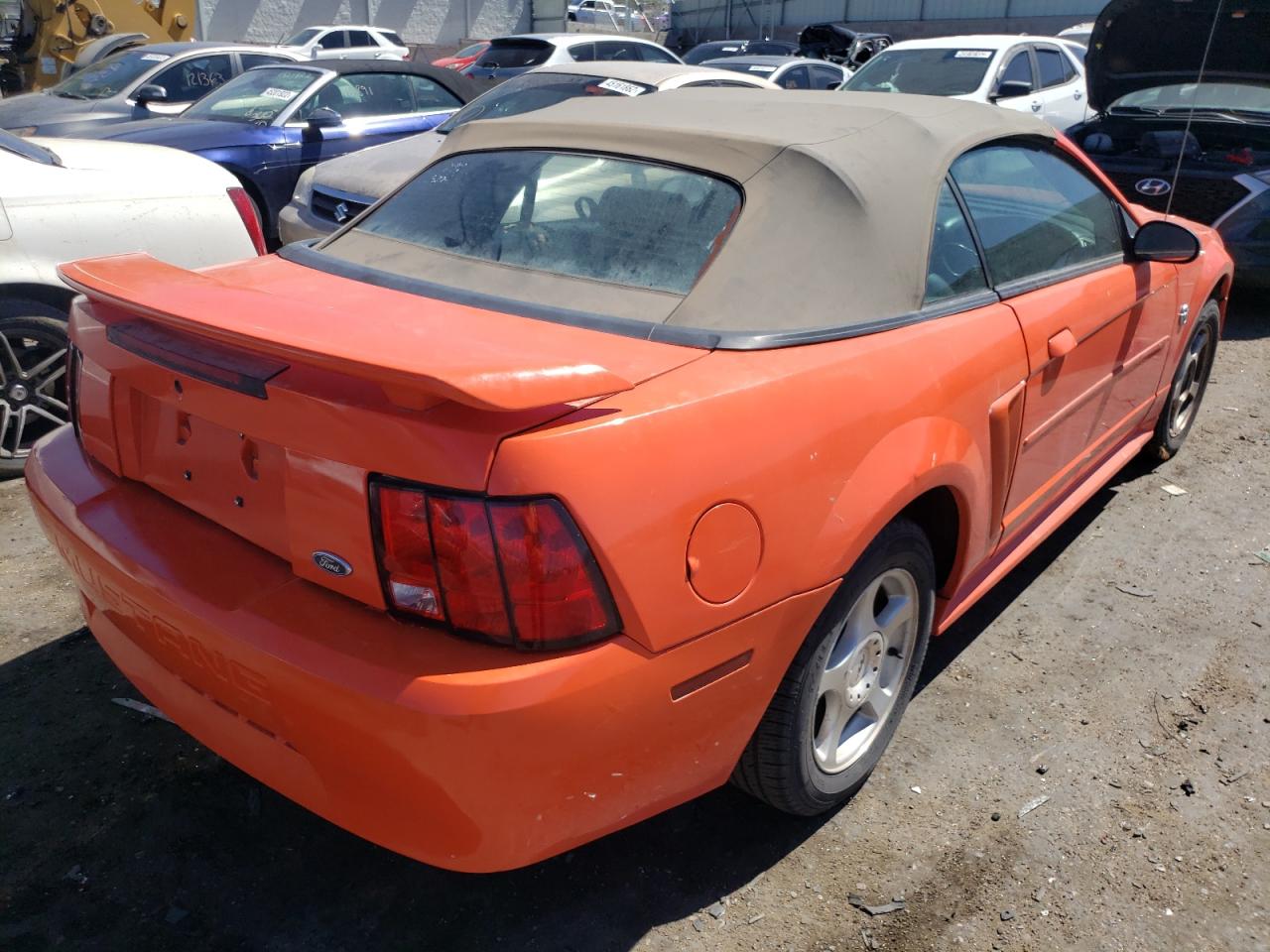 Photo 4 from auction – 2004 FORD MUSTANG with VIN 1FAFP44614F147352