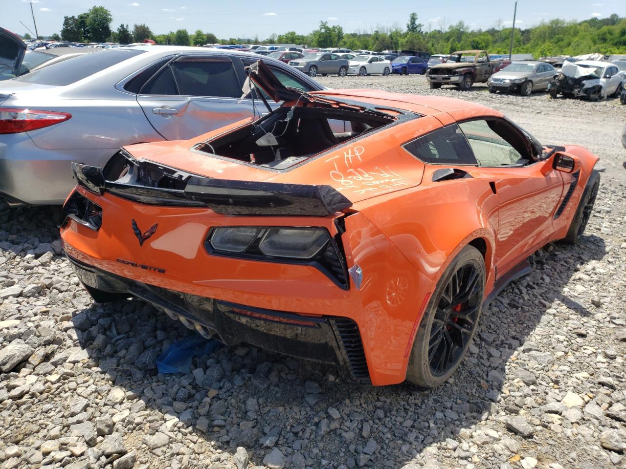 Photo 4 from auction – 2019 CHEVROLET CORVETTE Z with VIN 1G1YU2D67K5600255