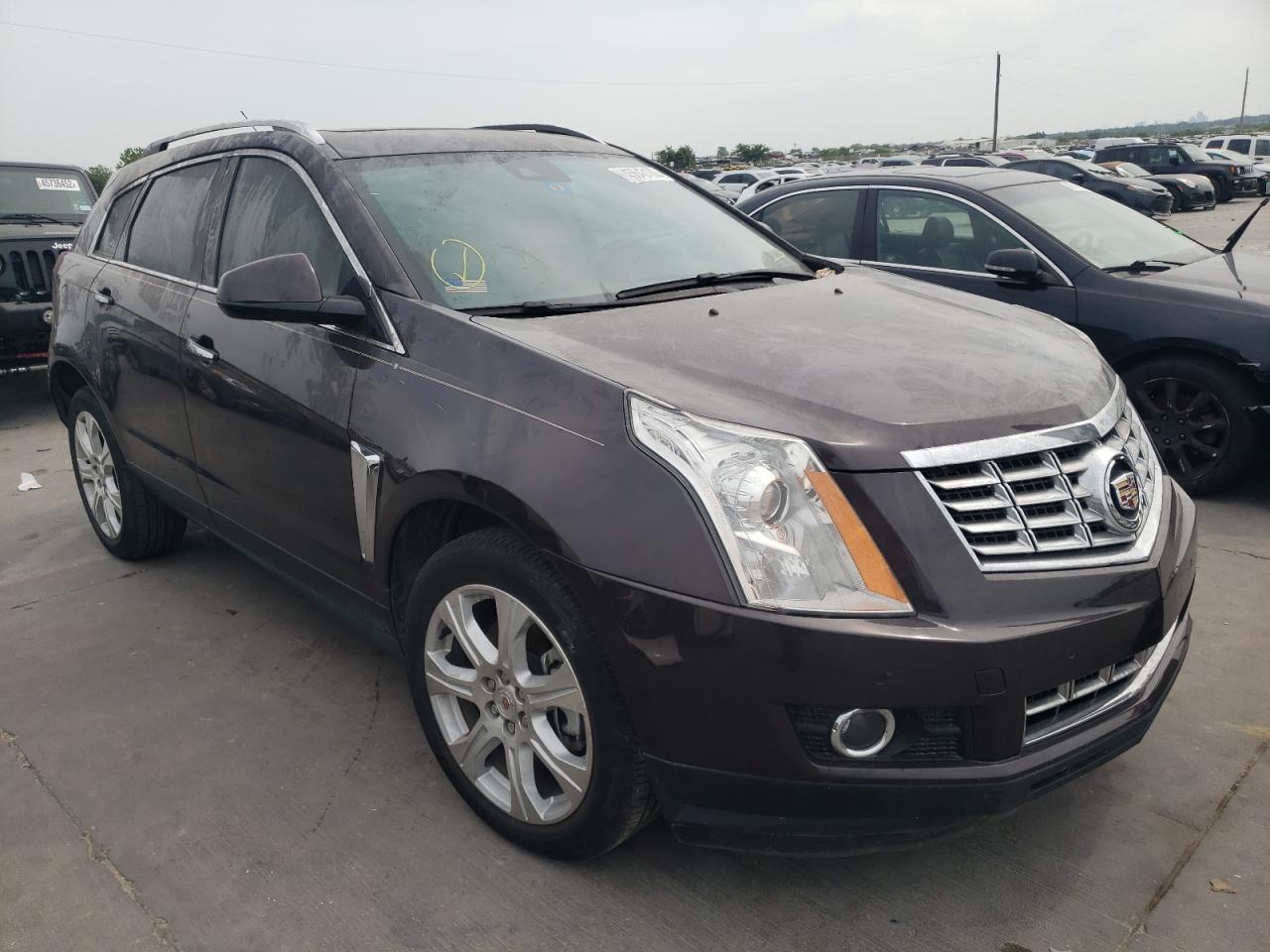CADILLAC SRX PREMIU 2015 with VIN 3GYFNDE35FS608162 - Photo from auction