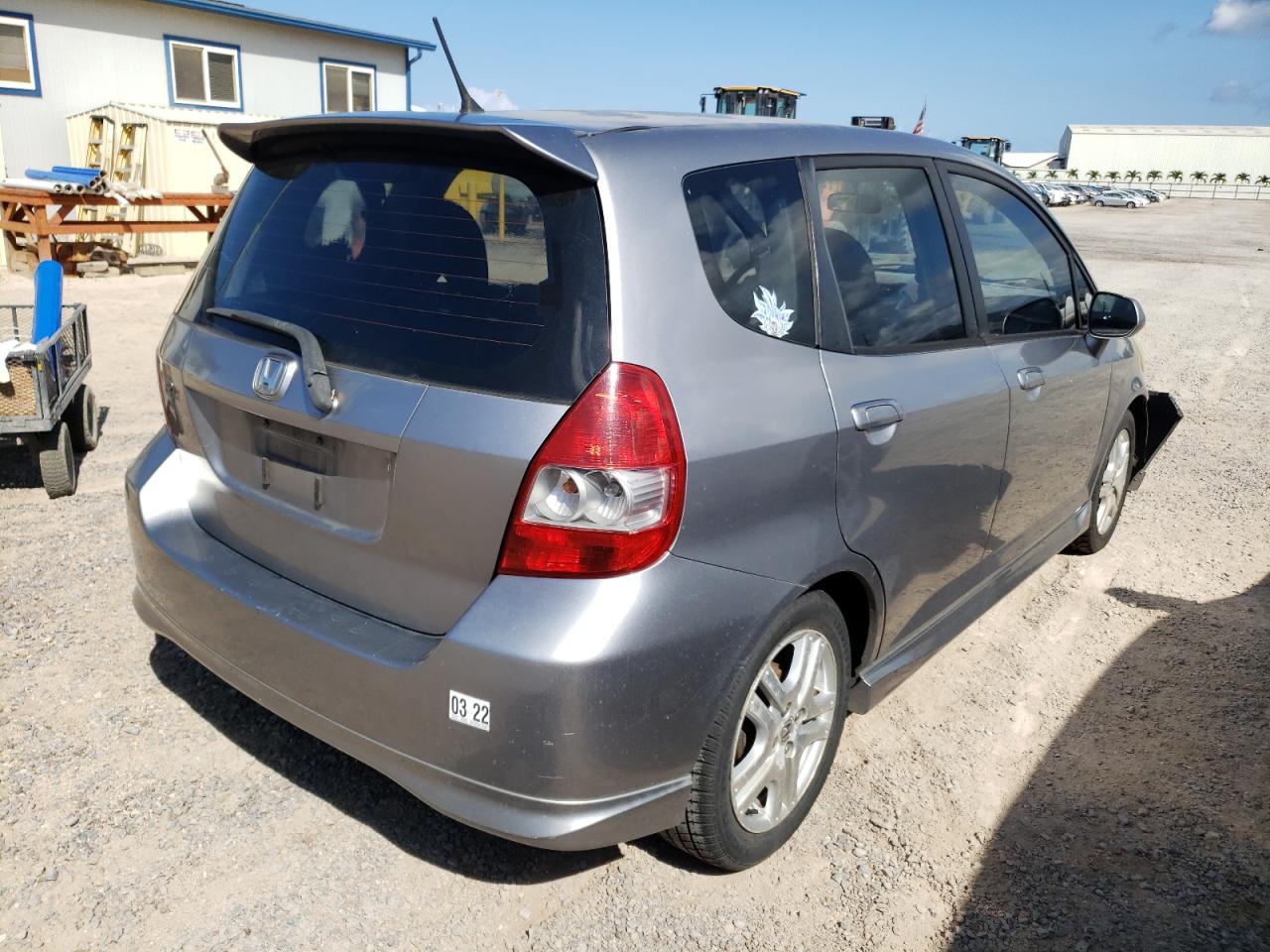 Photo 4 from auction – 2007 HONDA FIT S with VIN JHMGD38667S006671