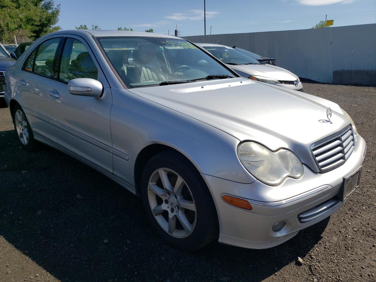 MERCEDES-BENZ C 280 2007 with VIN WDBRF92J87F863697 - Photo from auction