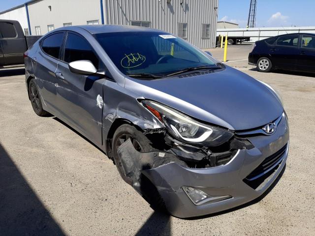 HYUNDAI ELANTRA SE 2016 with VIN 5NPDH4AE9GH689898 - Photo from auction