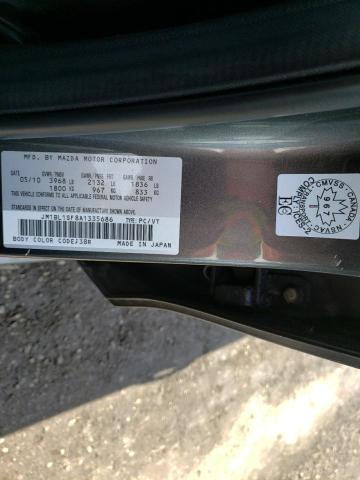 Photo 10 from auction – 2010 MAZDA 3 I with VIN JM1BL1SF8A1335686