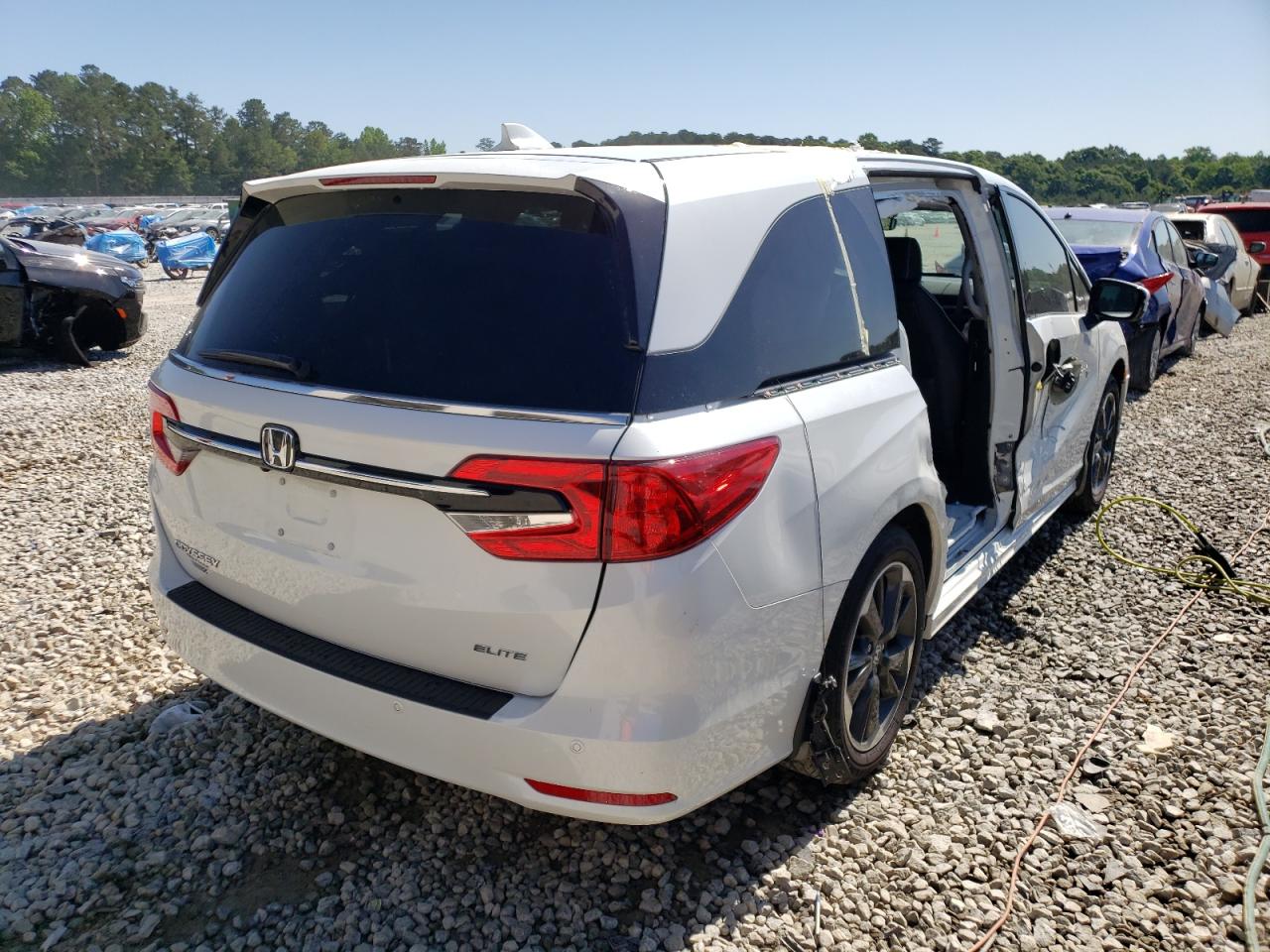 Photo 4 from auction – 2022 HONDA ODYSSEY EL with VIN 5FNRL6H92NB041002