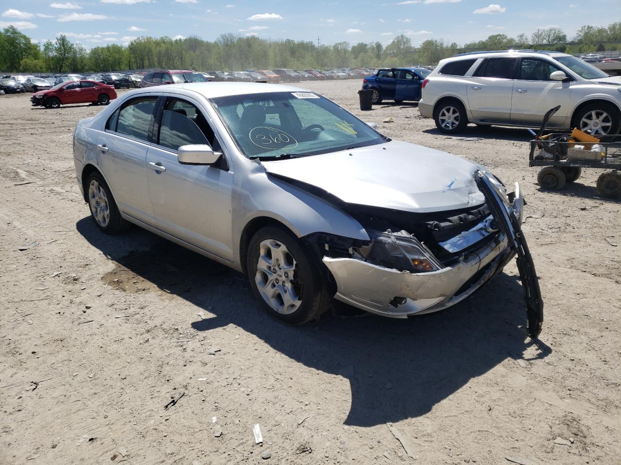 Photo 1 from auction – 2011 FORD FUSION SE with VIN 3FAHP0HAXBR330068