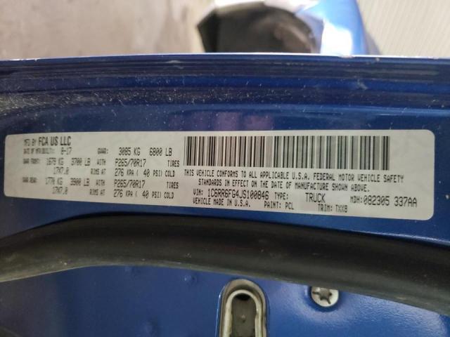 Photo 10 from auction – 2018 RAM 1500 ST with VIN 1C6RR6FG4JS100846
