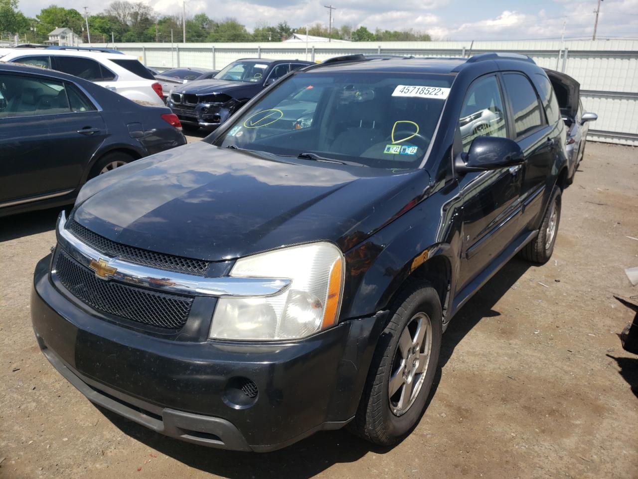 Photo 2 from auction – 2008 CHEVROLET EQUINOX LT with VIN 2CNDL43F186038948