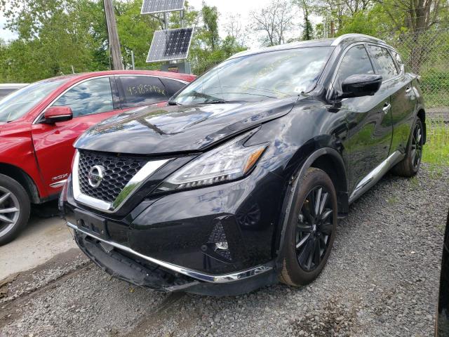 Photo 2 from auction – 2022 NISSAN MURANO PLA with VIN 5N1AZ2DS3NC107918