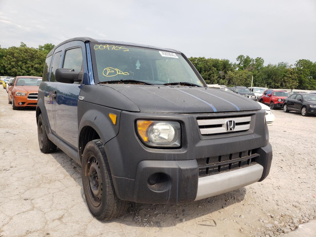 HONDA ELEMENT LX 2007 with VIN 5J6YH18307L009705 - Photo from auction