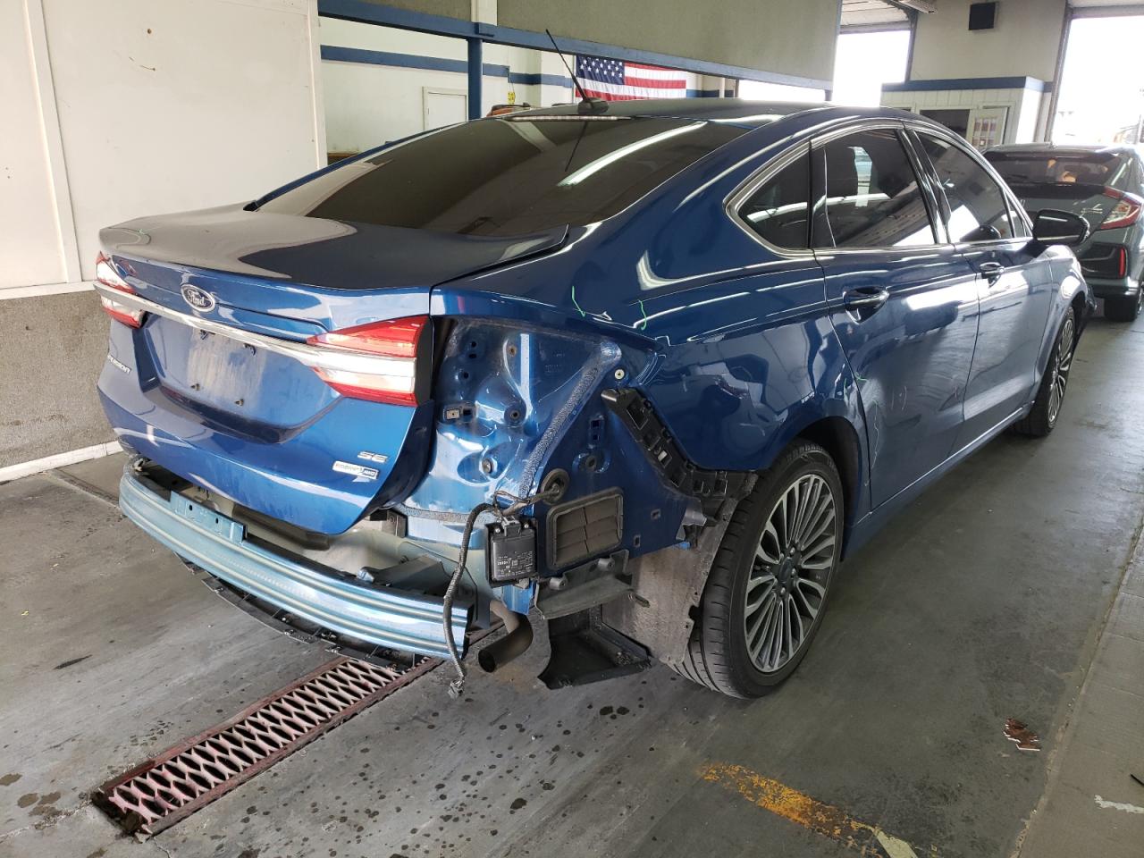 Photo 16 from auction – 2017 FORD FUSION SE with VIN 3FA6P0T99HR222361