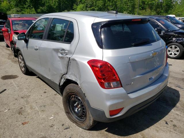Photo 3 from auction – 2017 CHEVROLET TRAX LS with VIN 3GNCJKSB3HL273038