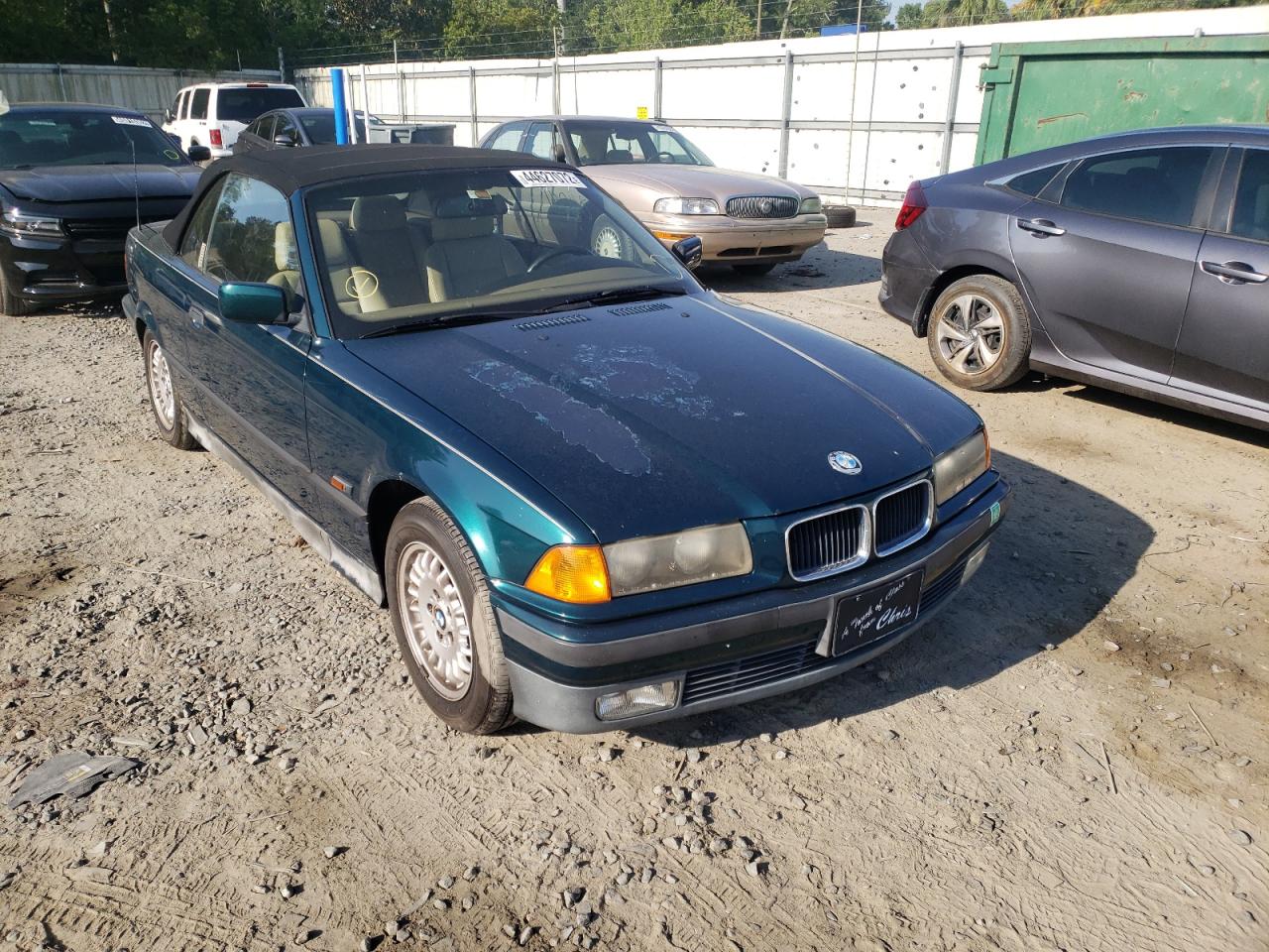 BMW 325 IC 1995 with VIN WBABJ5322SJC81554 - Photo from auction
