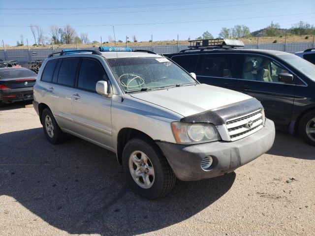 TOYOTA HIGHLANDER 2003 with VIN JTEHF21A43013092 - Photo from auction