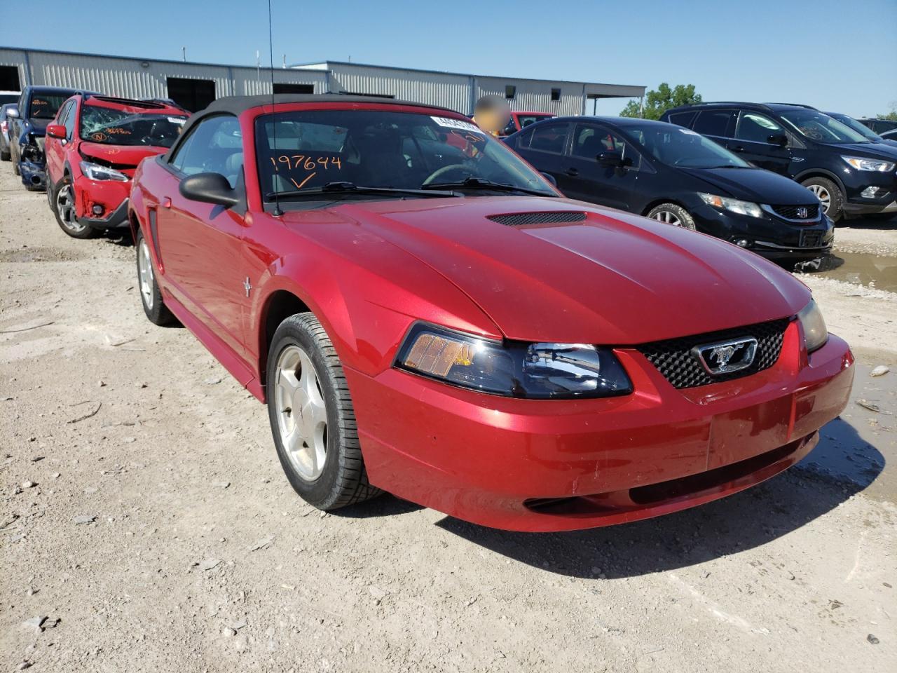 Фото 1 с аукциона – 2001 FORD MUSTANG с VIN 1FAFP44481F197644