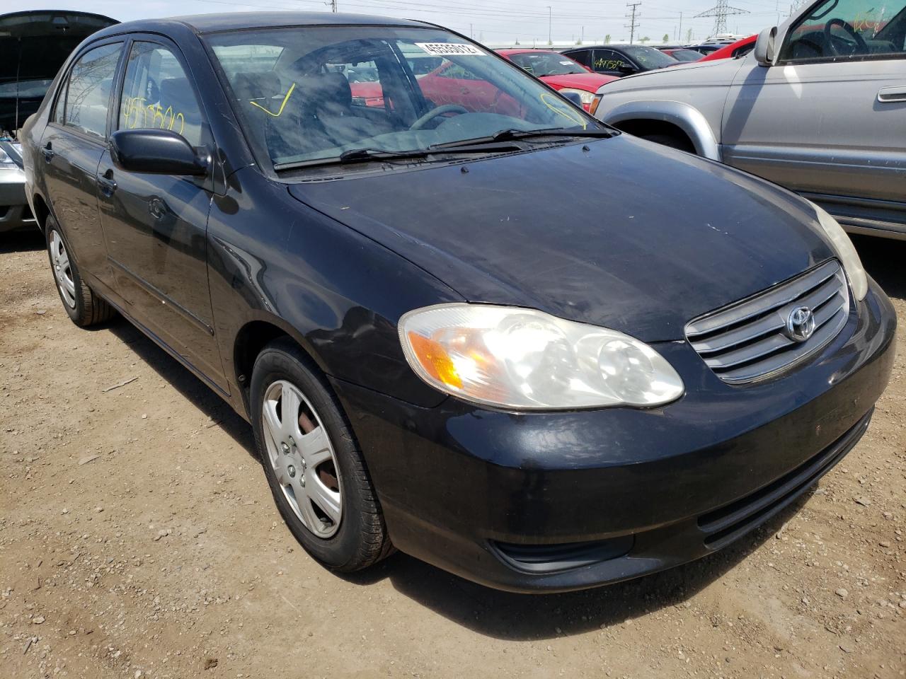 TOYOTA COROLLA CE 2003 with VIN JTDBR38EX30042227 - Photo from auction