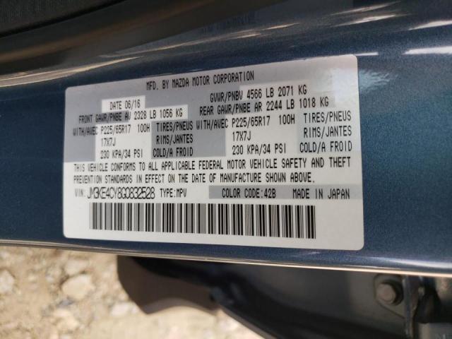 Photo 10 from auction – 2016 MAZDA CX-5 TOURI with VIN JM3KE4CY8G0832528