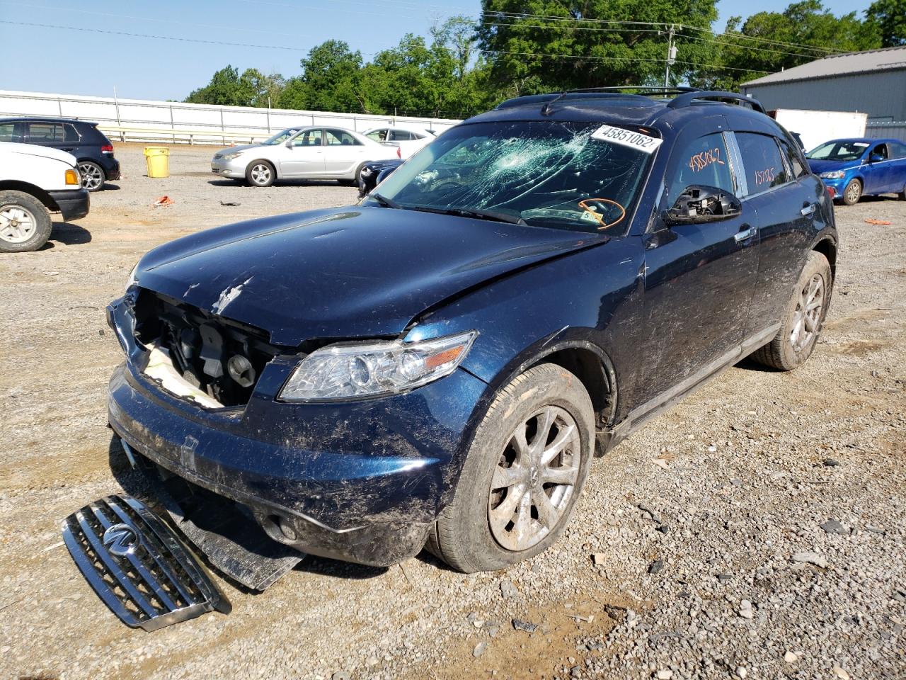 Photo 2 from auction – 2007 INFINITI FX35 with VIN JNRAS08W47X201540