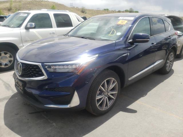 Photo 2 from auction – 2021 ACURA RDX TECHNO with VIN 5J8TC2H53ML021866