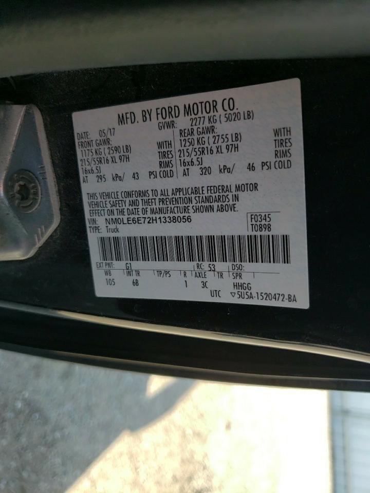 Photo 10 from auction – 2017 FORD TRANSIT CO with VIN NM0LE6E72H1338056