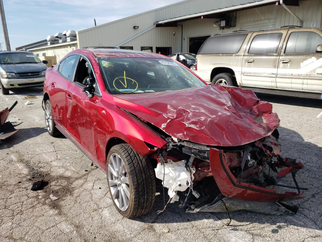 MAZDA 3 PREFERRE 2021 with VIN 3MZBPBCL9MM201773 - Photo from auction