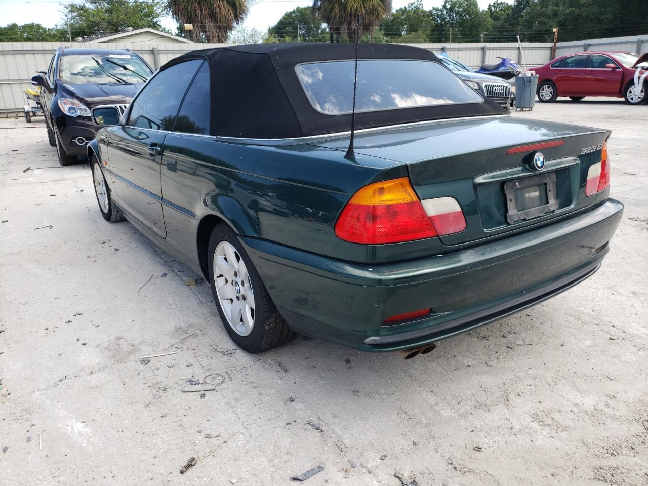 Photo 3 from auction – 2000 BMW 323 CI with VIN WBABR3349YEA83411