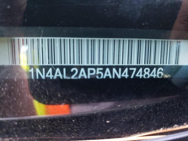 Photo 10 from auction – 2010 NISSAN ALTIMA BAS with VIN 1N4AL2AP5AN474846