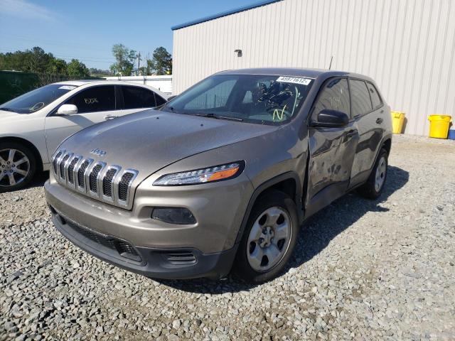 Photo 2 from auction – 2016 JEEP CHEROKEE S with VIN 1C4PJLAB9GW257033