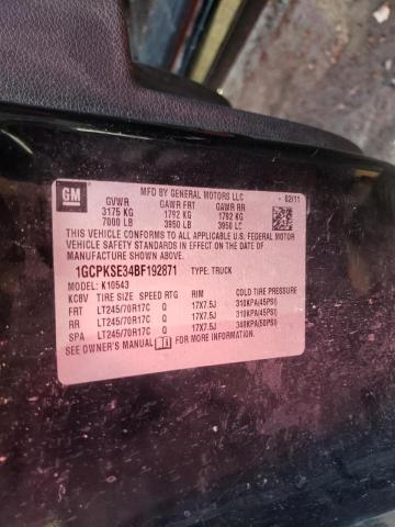 Photo 10 from auction – 2011 CHEVROLET SILVERADO with VIN 1GCPKSE34BF192871