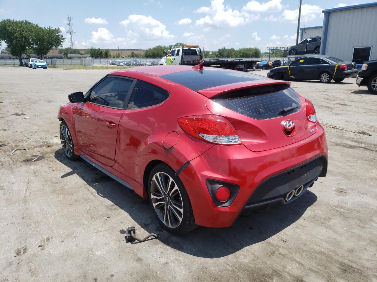 Photo 3 from auction – 2016 HYUNDAI VELOSTER T with VIN KMHTC6AE1GU286098