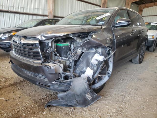 Photo 2 from auction – 2016 TOYOTA HIGHLANDER with VIN 5TDKKRFH4GS157624