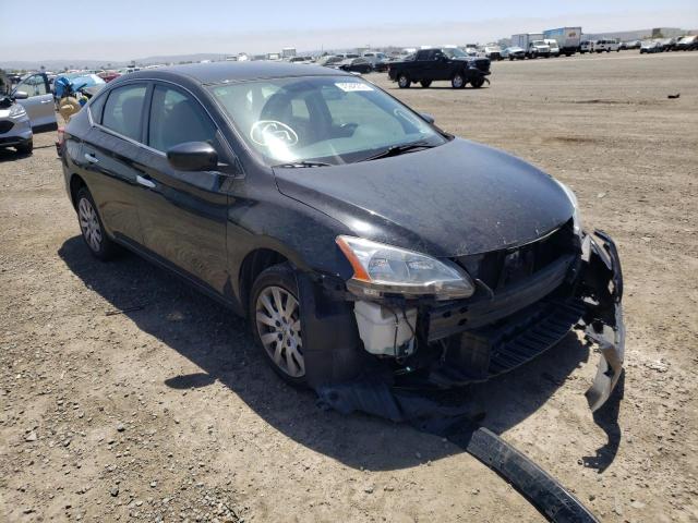 NISSAN SENTRA S 2015 with VIN 3N1AB7AP1FL649064 - Photo from auction