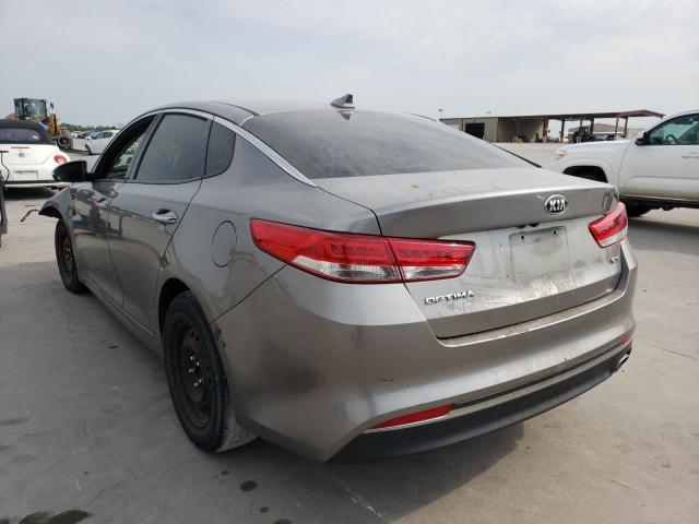 Photo 3 from auction – 2016 KIA OPTIMA EX with VIN 5XXGU4L33GG032563