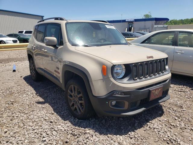 Photo 1 from auction – 2016 JEEP RENEGADE L with VIN ZACCJBBT5GPD89624