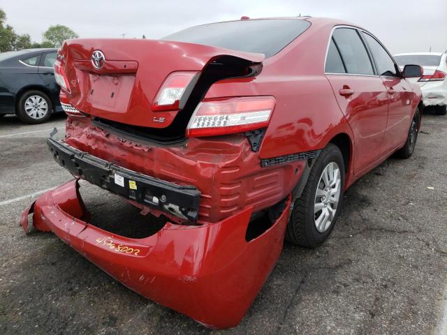 Photo 4 from auction – 2011 TOYOTA CAMRY BASE with VIN 4T1BF3EK7BU743412